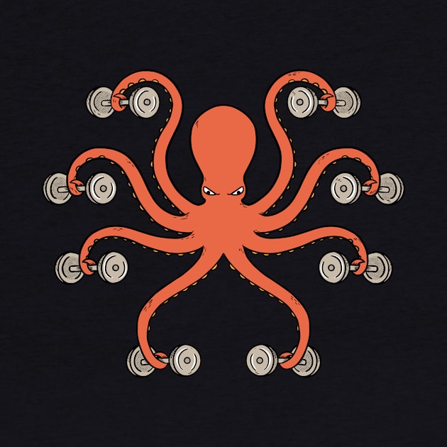 Octopus workout by coffeeman